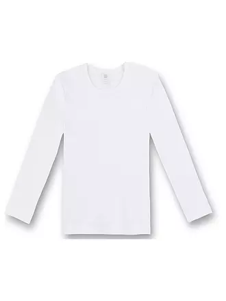 SANETTA | Kinder Langarmshirt Casual Cotton Weiss | 